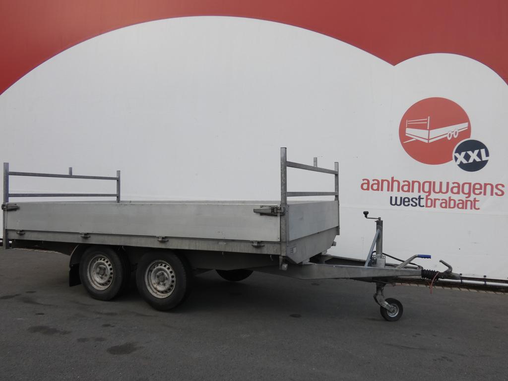 Hapert Plateauwagen tandemas 331x185cm 2000kg